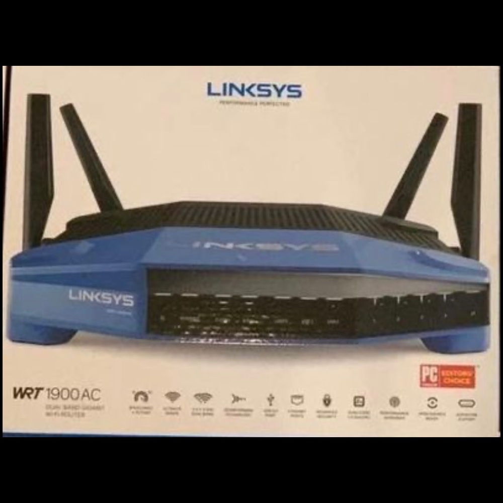 Linksys Dual Brand Wireless router, WRT1900acs